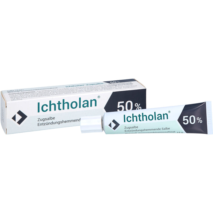 Ichtholan 50% Zugsalbe, 15 g Onguent