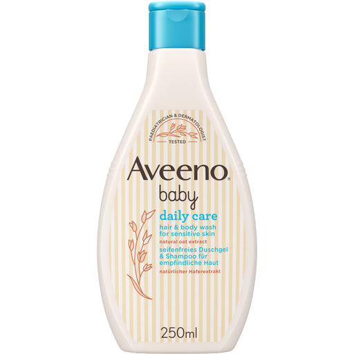 Aveeno Baby Daily Care seifenfreies Duschgel & Shampoo, 250 ml Gel