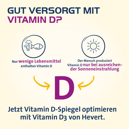 Vitamin D3 Hevert 2000 IE Tabletten, 60 St. Tabletten