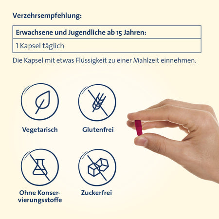 Vitamin D3 Hevert 2000 I.E. Immun Aktiv, 30 St. Kapseln