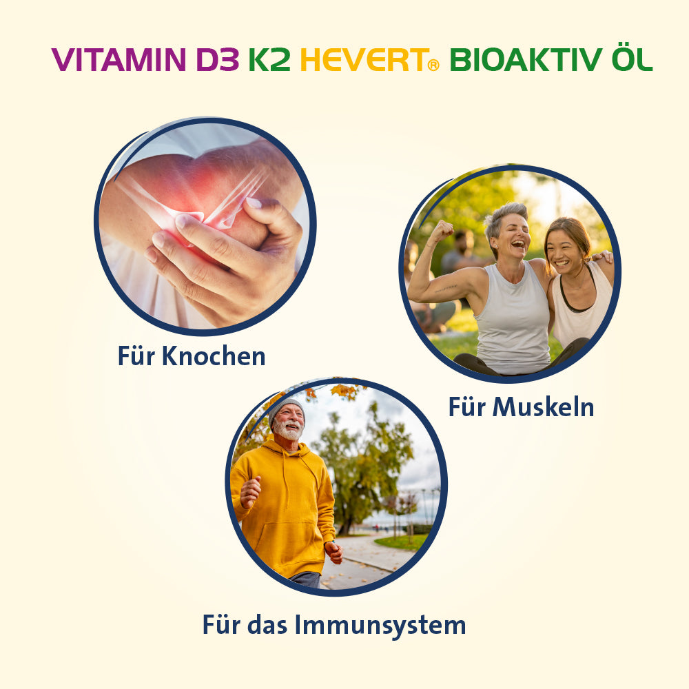 Vitamin D3 Hevert Bioaktiv Öl, 20 ml Tropfen