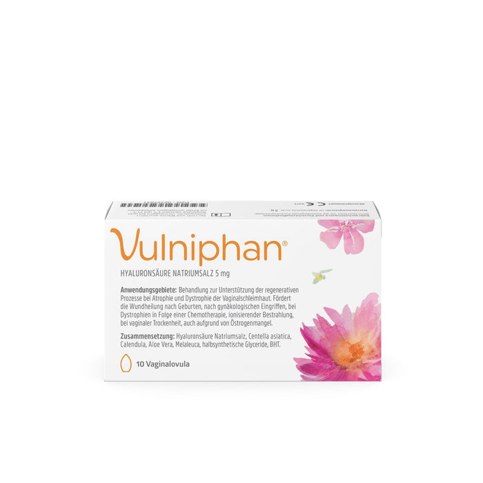 Vulniphan Vaginalovula, 10 pcs. Suppositories