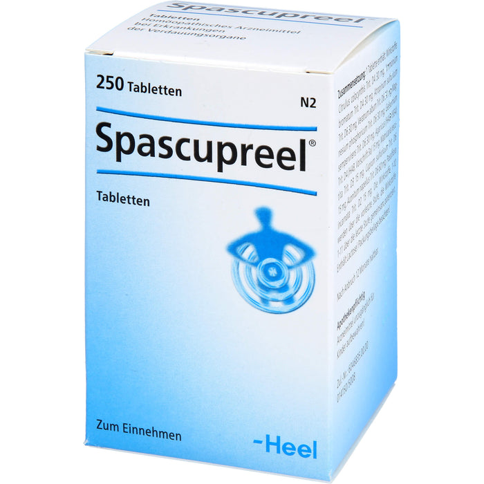 Spascupreel  Tabletten, 250 St. Tabletten