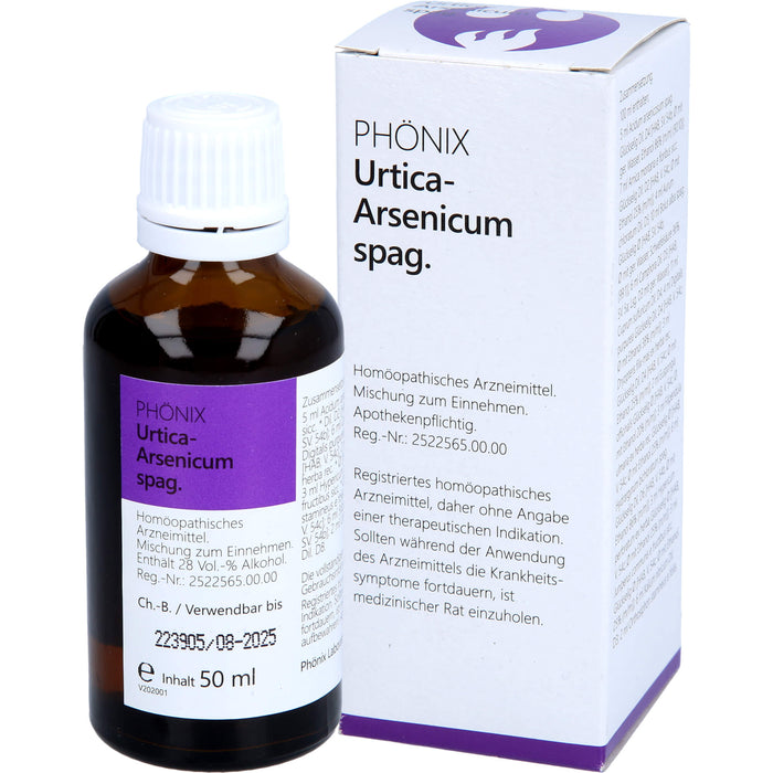 PHÖNIX Urtica Arsenicum spag. Tropfen, 50 ml Mélange