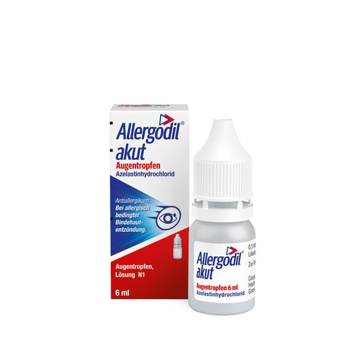 Allergodil akut Augentropfen bei allergischer Bindehautentzündung, 6 ml Lösung