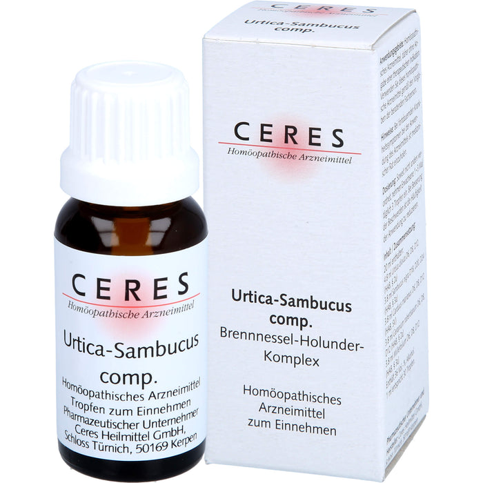 Ceres Urtica sambucus comp. Tropf., 20 ml Solution