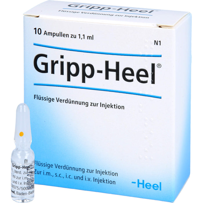 Gripp-Heel flüssige Verdünnung, 10 St. Ampullen
