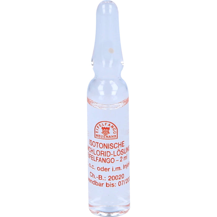 Isotonische Natriumchlorid-Lösung 0,9 % EIFELFANGO®, Ampullen 2 ml, 100X2 ml ILO
