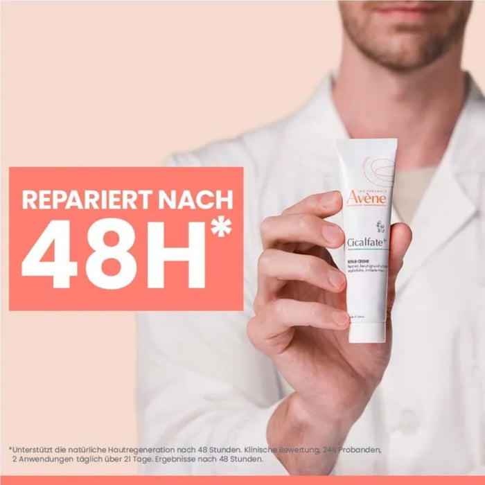 Avène Cicalfate+ Repair-Creme repariert, beruhigt und schützt empfindliche, irritierte Haut, 15 ml Cream
