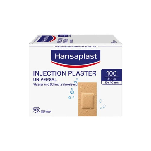Hansaplast Injection Plaster Universal Injektionspflaster Wasser abweisend, 100 St. Pflaster
