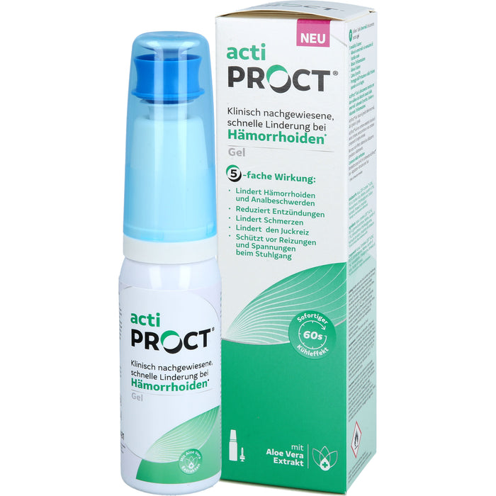 ActiProct Gel kühlend zur Behandlung von Hämorrhoiden, 45 ml Gel