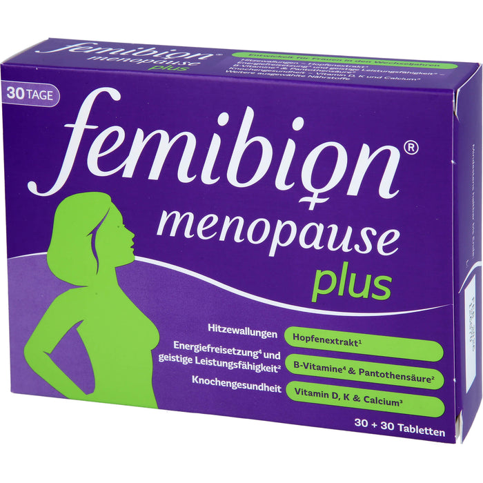 Femibion Menopause Plus Tabletten, 30 pcs. Tablets