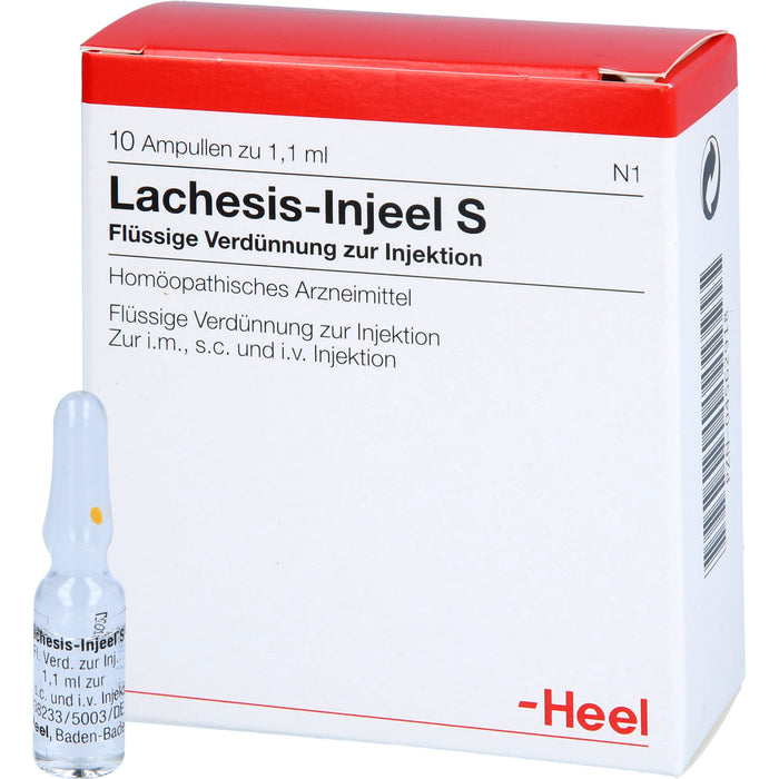 Lachesis-Injeel S Inj.-Lsg., 10 pc Ampoules