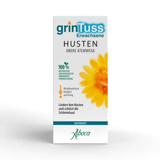 GrinTuss Hustensaft bei trockenem Husten, 180 g Lösung