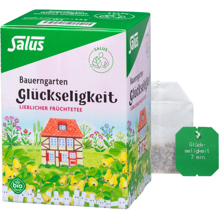 Salus Bauerngarten-Tee Glückseligkeit Früchtetee, 15 St. Filterbeutel