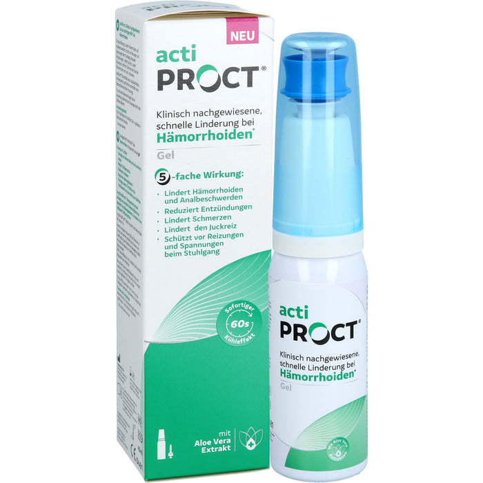 ActiProct Gel kühlend zur Behandlung von Hämorrhoiden, 45 ml Gel
