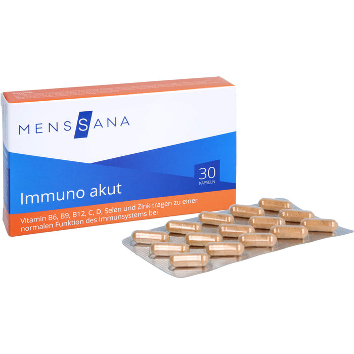 MensSana Immuno akut Kapseln, 30 St. Kapseln
