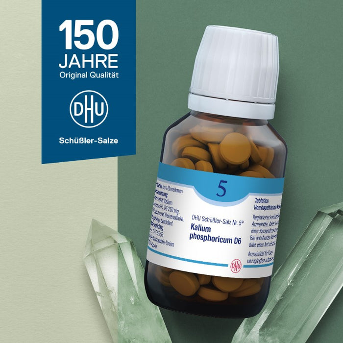 DHU Schüßler-Salz Nr. 5 Kalium phosphoricum D6, 200 St. Tabletten