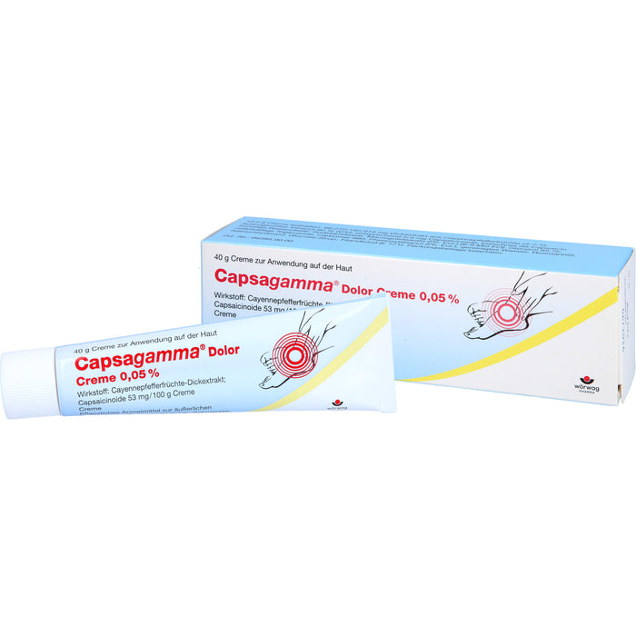 Capsagamma  Dolor Creme 0,05%, 40 g Crème