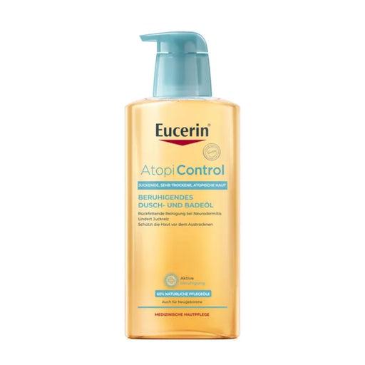 Eucerin AtopiControl beruhigendes Dusch- und Badeöl, 400 ml Gel