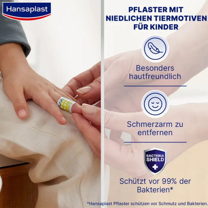 Hansaplast Kids Pflaster Vorteilspackung, 100 St. Pflaster