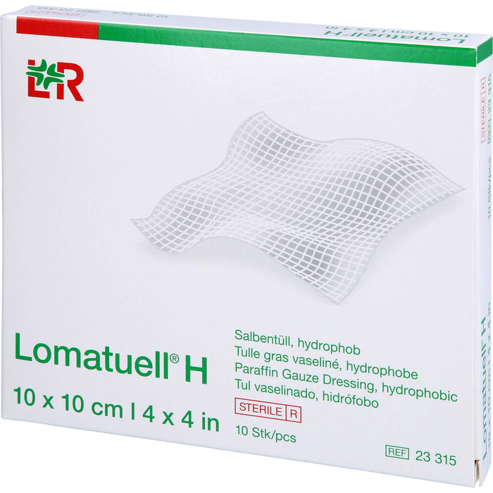 Lomatuell H 10x10cm, 10 pc pansement