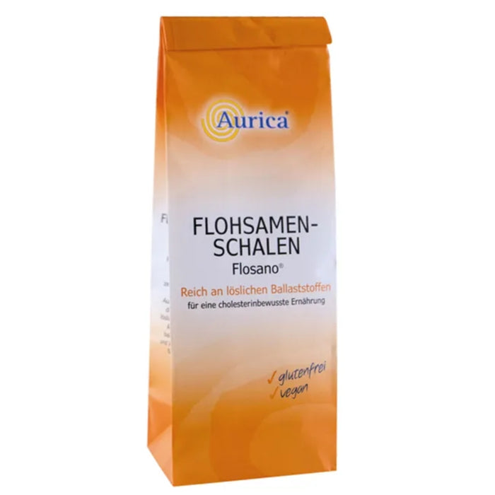 Aurica Flohsamenschalen zur ballaststoffreichen und cholesterinbewussten Ernährung, 100 g Pulver