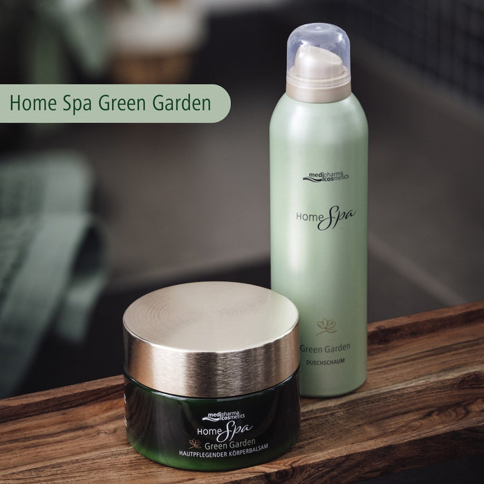 Medipharma Cosmetics Home Spa Green Garden Duschschaum, 200 ml Foam