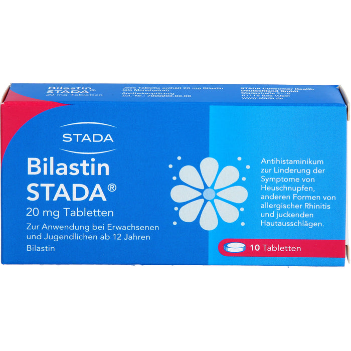 STADA Bilastin 20 mg Tabletten, 10 St. Tabletten