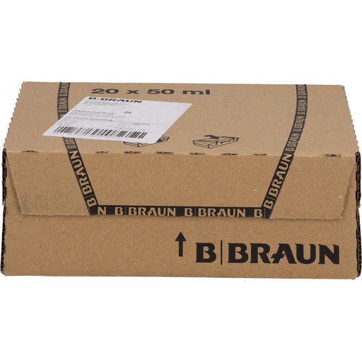 Aqua ad iniectabilia Braun, Lösungsmittel zur Herstellung von Parenteralia, 50 ml, 20X50 ml AMP