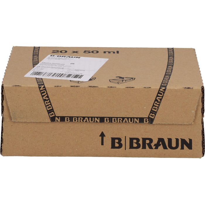 Aqua ad iniectabilia Braun, Lösungsmittel zur Herstellung von Parenteralia, 50 ml, 20X50 ml AMP