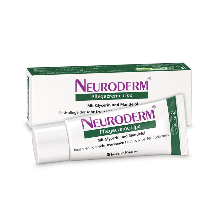 NEURODERM Pflegecreme Lipo Basispflege der sehr trockenen Haut, 250 ml Creme