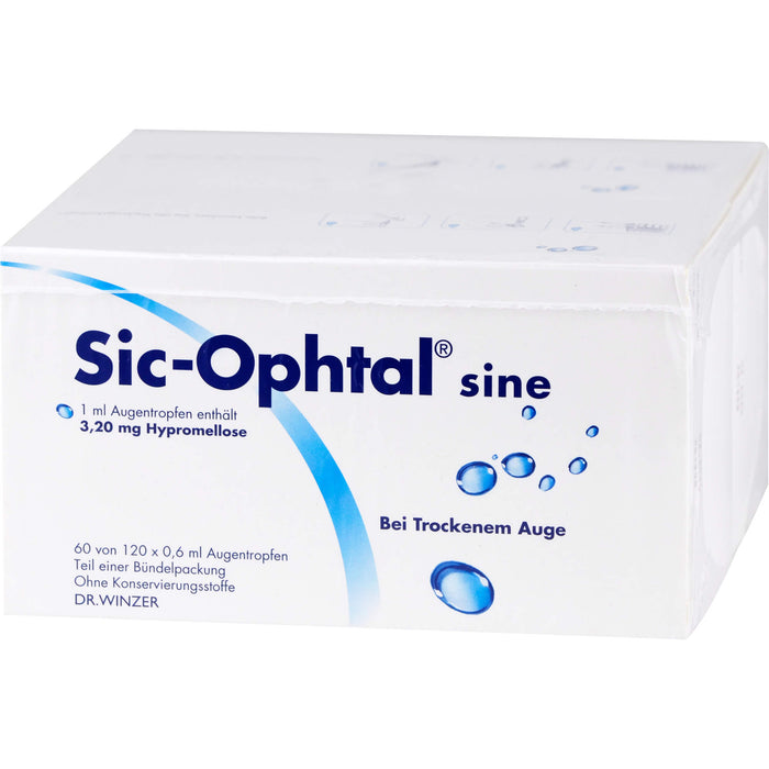 Sic-Ophtal® sine, 3,20 mg/ml Augentropfen, 120X0.6 ml ATR