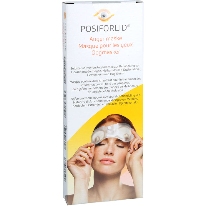 POSIFORLID Augenmaske bei Lidrandentzündungen, Gerstenkorn und Hagelkorn, 1 pc Masques
