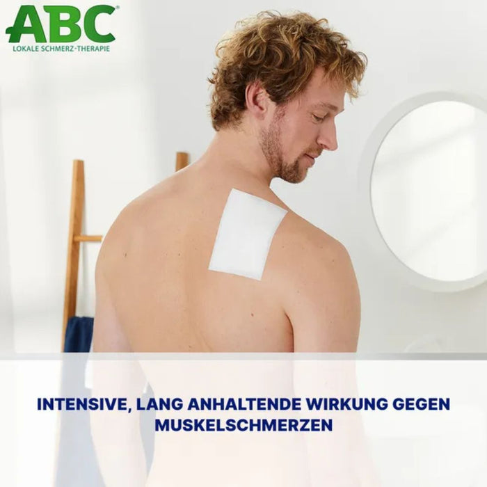 ABC Wärme-Pflaster sensitiv zur Linderung von Muskelschmerzen, 4 pcs. Patch