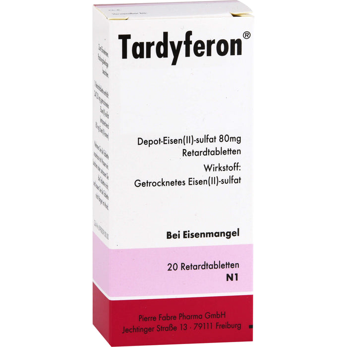 Tardyferon Retardtabletten bei Eisenmangel, 20 St. Kapseln