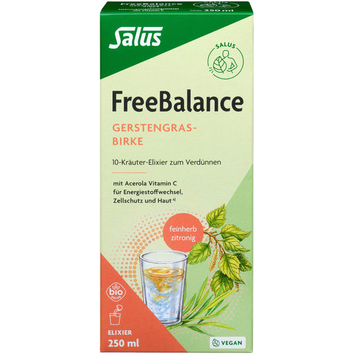 Salus FreeBalance Gerstengras-Birke Elixier bio, 249.9 ml Saft