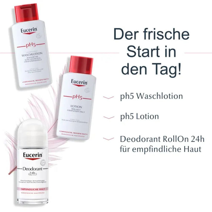 Eucerin Deodorant für empfindliche Haut 24 h Roll-on, 50 ml Solution