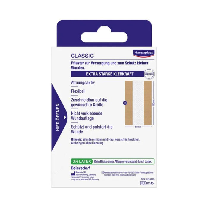 HANSAPLAST CLASSIC, 1 pc Pansement
