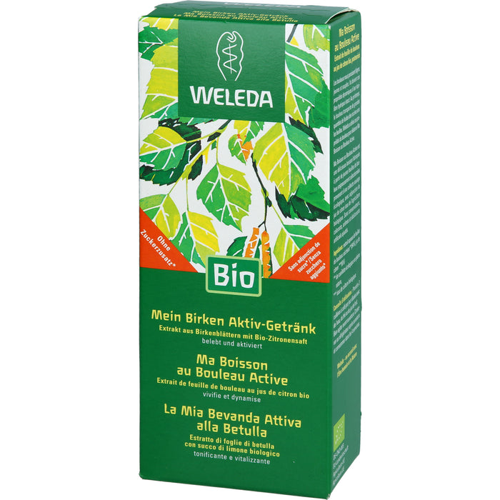 WELEDA Mein Birken Aktiv-Getränk belebt und aktiviert, 200 ml Lösung