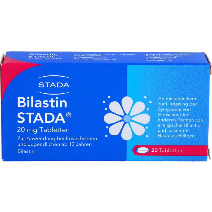 STADA Bilastin 20 mg Tabletten, 20 St. Tabletten