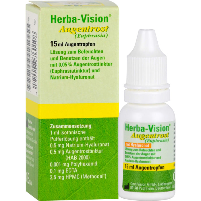 Herba-Vision  Augentrost (Euphrasia), 15 ml Solution