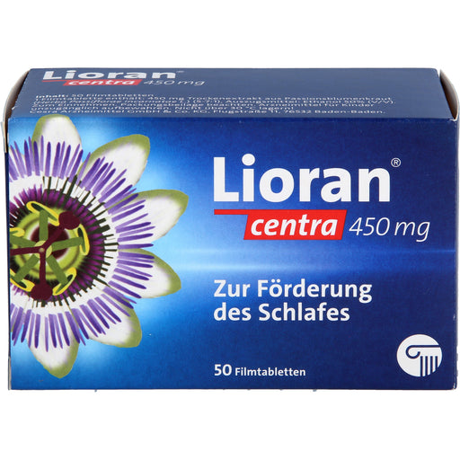 Lioran centra 450 mg Filmtabletten zur Förderung des Schlafes, 50 St. Tabletten