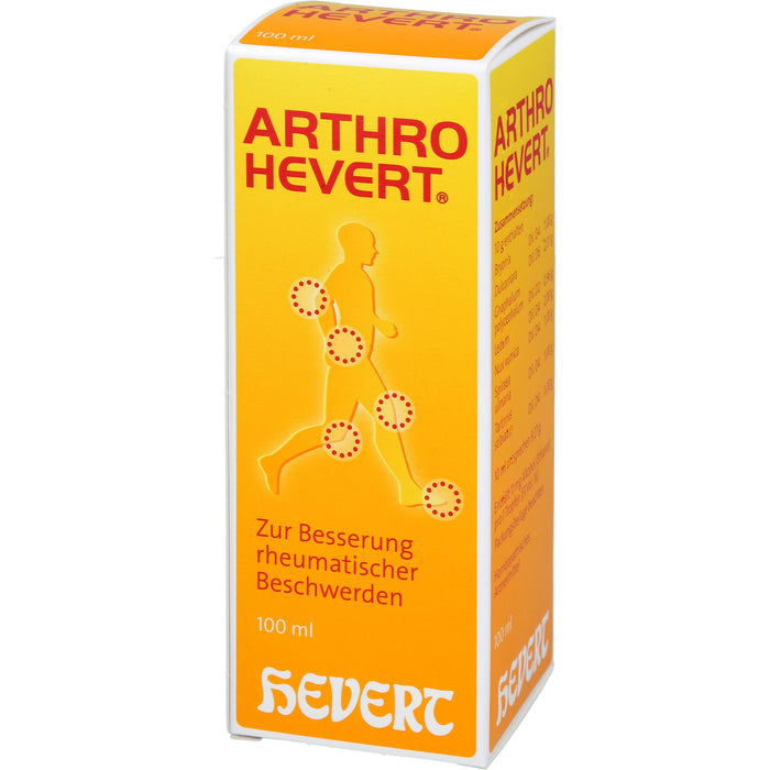 Arthro Hevert bei rheumatischen Schmerzen und eingeschränkter Beweglichkeit, 100 ml 
