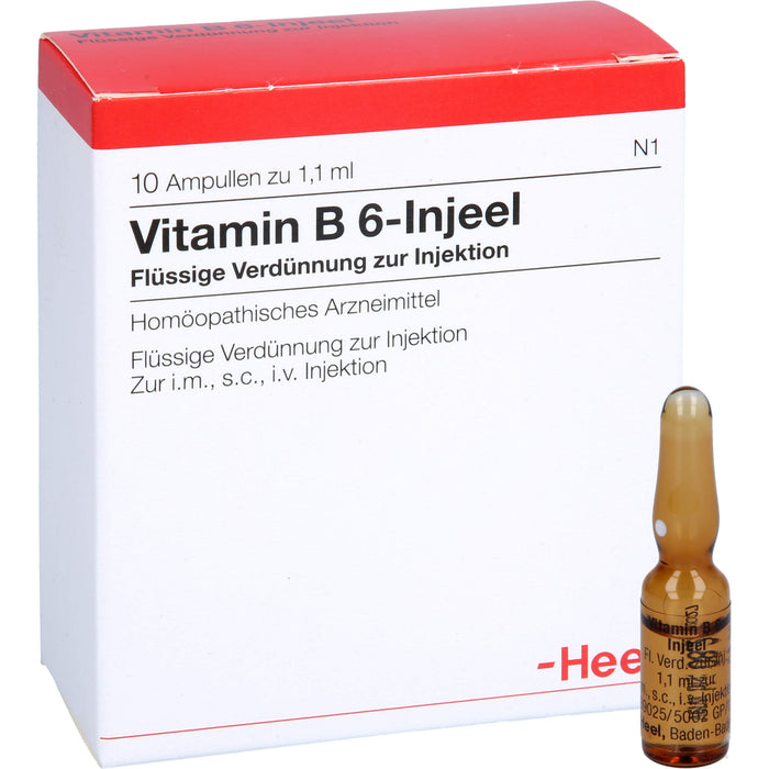 Vitamin B 6 Injeel Amp., 10 pc Ampoules