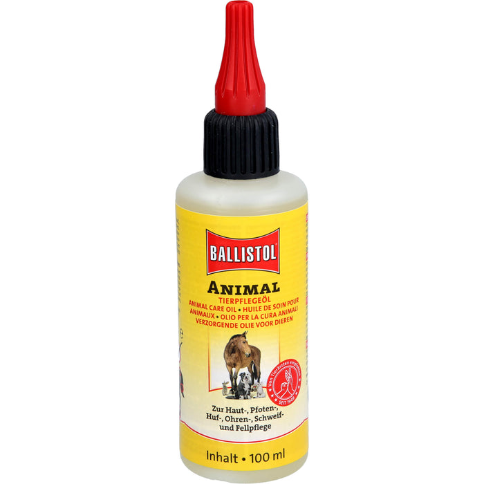 BALLISTOL Animal Tierpflegeöl zur Haut-, Pfoten-, Ohren- und Fellpflege, 100 ml Solution
