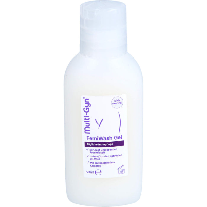 Multi-Gyn FemiWash Gel tägliche Intimhygiene für Frauen, 50 ml Gel