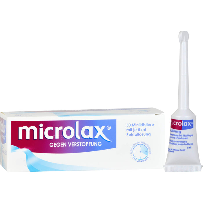 Microlax kohlpharma Rektallösung, 50 pc Lavements