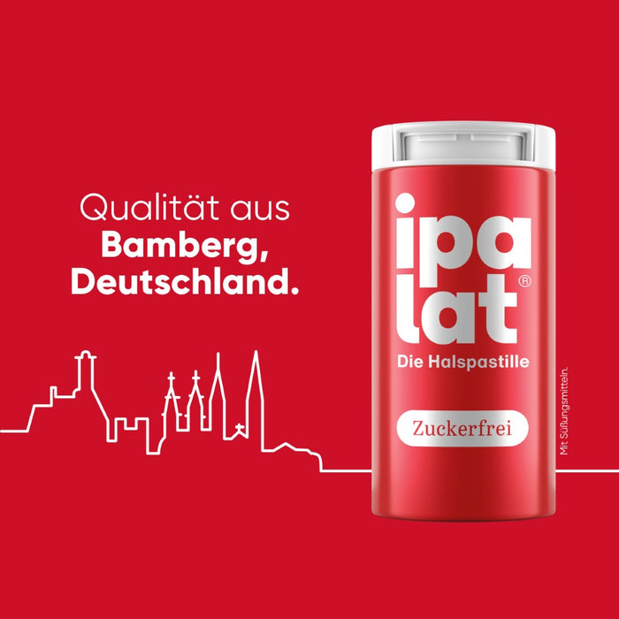 ipalat Die Halspastille Zuckerfrei, 40 St. Pastillen