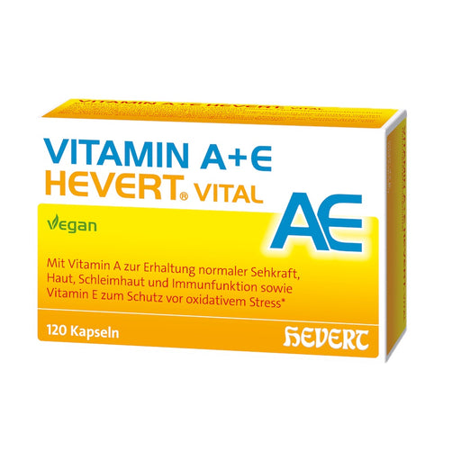Vitamin A+E Hevert Vital, 120 St. Kapseln